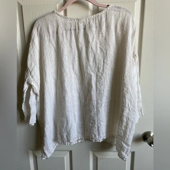 CP Shades Linen Top - Picture 3 of 8